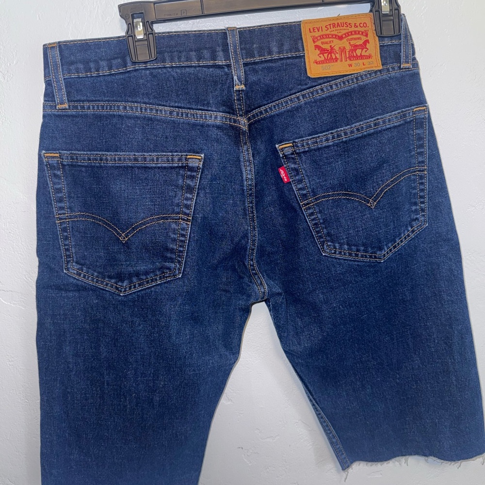 Levi's Men's Cut-off Blue Jeans